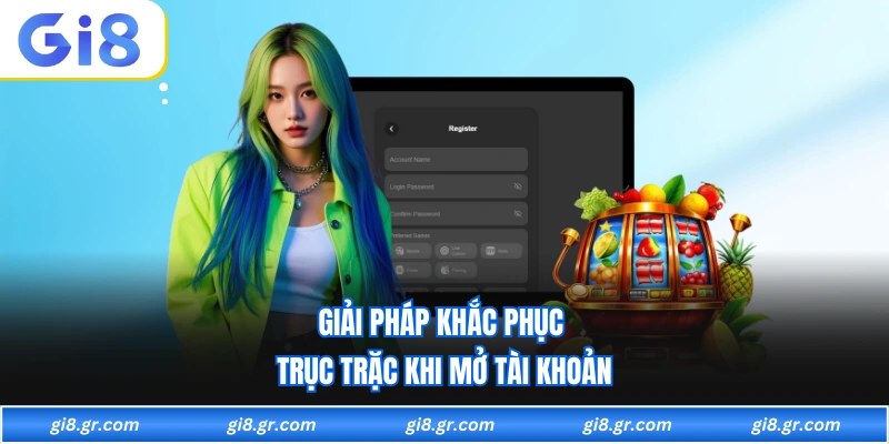 Giải pháp khắc phục trục trặc khi mở tài khoản