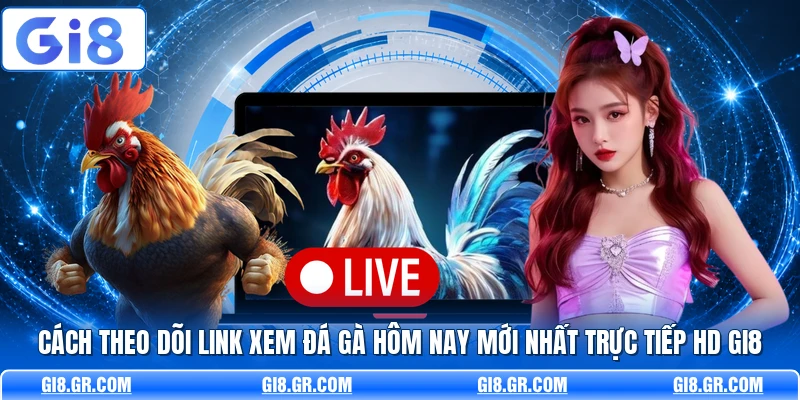Cách theo dõi link xem đá gà hôm nay mới nhất trực tiếp HD GI8
