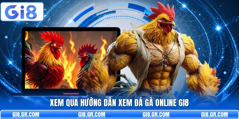 Xem qua hướng dẫn xem đá gà online GI8